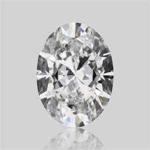 Foto Diamante Natural 0.70 quilates, Ovalado , Color F, claridad SI1 y certificado GIA de