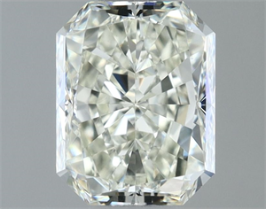 Picture of Natural Diamond 1.00 Carats, Radiant with  Cut, I Color, VVS1 Clarity and Certified by IGI