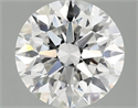 Del inventario de diamantes de laboratorio, 2.08 quilates, Redondo , Color E, claridad VS1 y certificado IGI