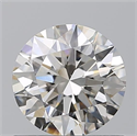 Natural Diamond 0.80 Carats, Round with Excellent Cut, K Color, VS2 Clarity and Certified by GIA