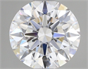 Natural Diamond 1.04 Carats, Round with Excellent Cut, D Color, VVS2 Clarity and Certified by GIA