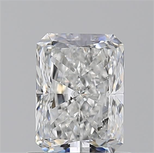 Foto Diamante Natural 1.01 quilates, Radiante , Color F, claridad SI2 y certificado GIA de