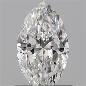 Picture of Natural Diamond 0.14 Carats, Marquise with  Cut, E Color, SI1 Clarity and Certified by IGI