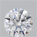 Natural Diamond 0.70 Carats, Round with Excellent Cut, E Color, VS2 Clarity and Certified by GIA