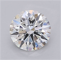 Lab Grown Diamond 1.50 Carats, Round with Ideal Cut, E Color, VS2 Clarity and Certified by IGI