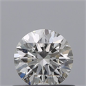 Natural Diamond 0.51 Carats, Round with Excellent Cut, F Color, VS1 Clarity and Certified by IGI