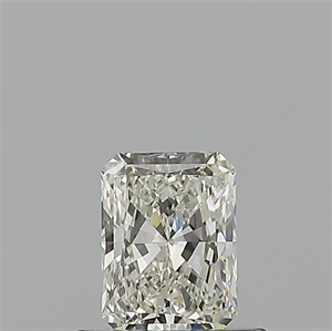 Picture of Natural Diamond 0.50 Carats, Radiant with  Cut, I Color, VVS1 Clarity and Certified by GIA
