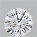 Del inventario de diamantes de laboratorio, 2.07 quilates, Redondo , Color D, claridad VVS1 y certificado IGI