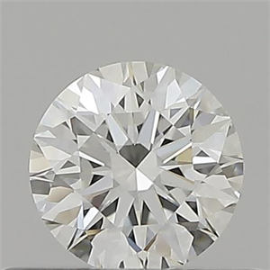 Picture of Natural Diamond 0.40 Carats, Round with Excellent Cut, H Color, VS1 Clarity and Certified by GIA