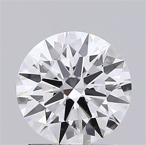 Picture of Lab Grown Diamond 1.56 Carats, Round with Ideal Cut, D Color, VS1 Clarity and Certified by IGI