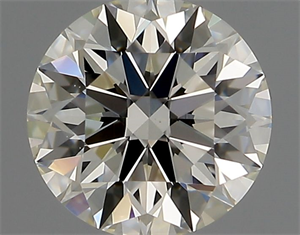 Foto Diamante Natural 0.56 quilates, Redondo , Color J, claridad VS2 y certificado GIA de