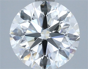 Picture of Natural Diamond 2.90 Carats, Round with Excellent Cut, H Color, SI1 Clarity and Certified by IGI