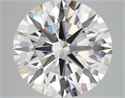 Lab Grown Diamond 6.61 Carats, Round with Ideal Cut, G Color, VS1 Clarity and Certified by IGI