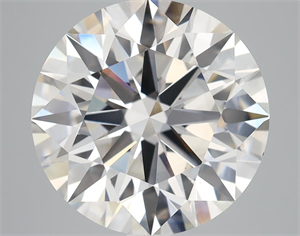 Picture of Lab Grown Diamond 6.61 Carats, Round with Ideal Cut, G Color, VS1 Clarity and Certified by IGI