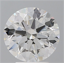 Del inventario de diamantes de laboratorio, 3.52 quilates, Redondo , Color E, claridad VVS2 y certificado IGI