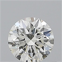 Natural Diamond 0.50 Carats, Round with Excellent Cut, J Color, VVS1 Clarity and Certified by GIA
