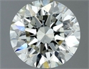 Natural Diamond 1.01 Carats, Round with Excellent Cut, M Color, VVS1 Clarity and Certified by GIA
