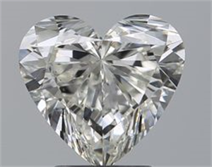 Picture of Natural Diamond 3.00 Carats, Heart with  Cut, I Color, SI1 Clarity and Certified by GIA