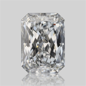 Picture of Natural Diamond 0.79 Carats, Radiant with  Cut, E Color, VVS2 Clarity and Certified by GIA