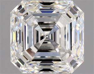 Picture of Natural Diamond 2.01 Carats, Asscher with  Cut, G Color, VS2 Clarity and Certified by GIA