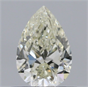 Diamante Natural 0.51 quilates, De pera , Color K, claridad SI2 y certificado GIA
