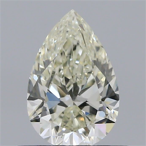 Foto Diamante Natural 0.51 quilates, De pera , Color K, claridad SI2 y certificado GIA de