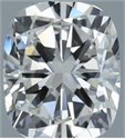 Natural Diamond 2.70 Carats, Cushion with  Cut, F Color, SI1 Clarity and Certified by GIA