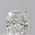 Natural Diamond 0.52 Carats, Cushion with  Cut, G Color, VS2 Clarity and Certified by GIA