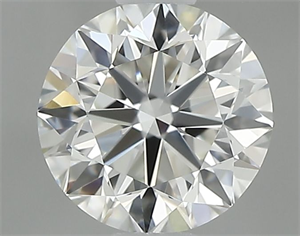 Picture of Natural Diamond 0.70 Carats, Round with Very Good Cut, H Color, VVS2 Clarity and Certified by GIA