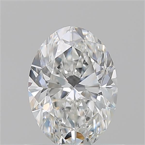 Picture of Natural Diamond 0.71 Carats, Oval with  Cut, F Color, VVS1 Clarity and Certified by GIA