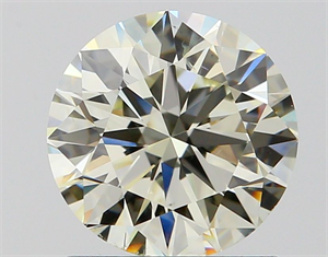 Picture of Natural Diamond 1.20 Carats, Round with Excellent Cut, J Color, SI1 Clarity and Certified by IGI