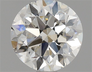 Picture of Natural Diamond 0.90 Carats, Round with Very Good Cut, H Color, VS2 Clarity and Certified by GIA
