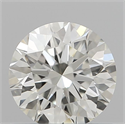 Natural Diamond 0.60 Carats, Round with Excellent Cut, J Color, IF Clarity and Certified by GIA