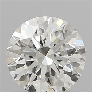 Picture of Natural Diamond 0.60 Carats, Round with Excellent Cut, J Color, IF Clarity and Certified by GIA
