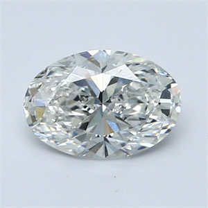 Picture of Natural Diamond 1.01 Carats, Oval with  Cut, D Color, VS2 Clarity and Certified by GIA