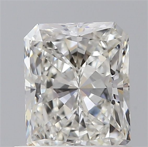 Picture of Natural Diamond 0.70 Carats, Radiant with  Cut, G Color, VS1 Clarity and Certified by GIA