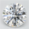 Del inventario de diamantes de laboratorio, 3.07 quilates, Redondo , Color D, claridad VVS1 y certificado IGI