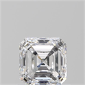 Natural Diamond 0.92 Carats, Asscher with  Cut, D Color, VS2 Clarity and Certified by GIA