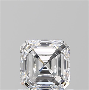 Foto Diamante Natural 0.92 quilates, Asscher , Color D, claridad VS2 y certificado GIA de