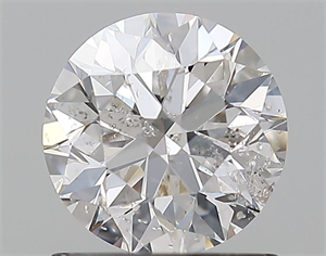 Picture of Natural Diamond 1.00 Carats, Round with Excellent Cut, G Color, I1 Clarity and Certified by GIA