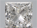 Natural Diamond 0.70 Carats, Princess with  Cut, G Color, VS1 Clarity and Certified by GIA