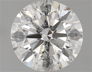 Foto Diamante Natural 0.70 quilates, Redondo , Color H, claridad I1 y certificado GIA de