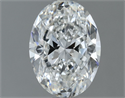 Diamante Natural 0.90 quilates, Ovalado , Color F, claridad VVS2 y certificado GIA