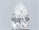 Natural Diamond 0.80 Carats, Pear with  Cut, D Color, VS2 Clarity and Certified by GIA