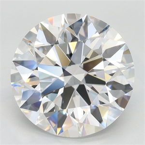Picture of Lab Grown Diamond 4.76 Carats, Round with Excellent Cut, D Color, FL Clarity and Certified by GIA