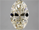 Diamante Natural 4.01 quilates, Ovalado , Color K, claridad SI1 y certificado HRD