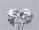 Natural Diamond 0.30 Carats, Heart with  Cut, E Color, VVS2 Clarity and Certified by GIA