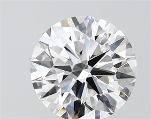 Picture of Lab Grown Diamond 1.50 Carats, Round with Ideal Cut, E Color, VVS2 Clarity and Certified by IGI