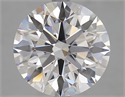 Del inventario de diamantes de laboratorio, 4.41 quilates, Redondo , Color D, claridad IF y certificado GIA