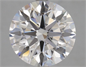 Del inventario de diamantes de laboratorio, 4.41 quilates, Redondo , Color D, claridad IF y certificado GIA